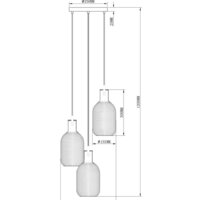 Подвесная люстра Moderli Alina V2802-3P