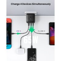 Сетевое зарядное Ugreen CD224 70774