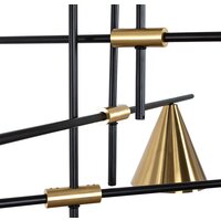 Люстра средней высоты Arte Lamp Jacob A7029PL-9BK