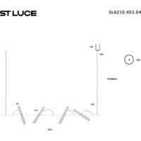 Подвесная люстра ST Luce SL6210.403.04