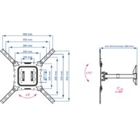 Кронштейн для телевизора Kromax DIX-17