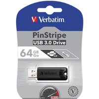 USB Flash Verbatim PinStripe 64GB [49318]