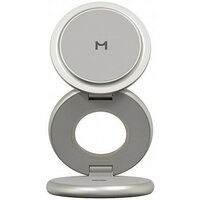 Беспроводное зарядное Magssory Signature Disc Pro для Apple 3 в 1 WCH073 (титановый)