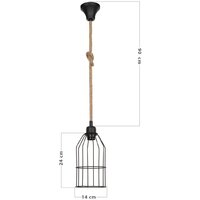 Подвесная люстра Toplight Alfreda TL1601H-01BK