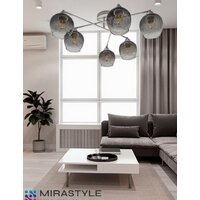 Припотолочная люстра Mirastyle MD-8124/6 WH+CR