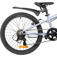 Детский велосипед Novatrack Racer 20 20SH6V.RACER.GR6 (серый)