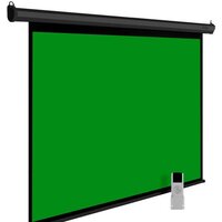 Проекционный экран CACTUS GreenMotoExpert 200x200 CS-PSGME-200X200