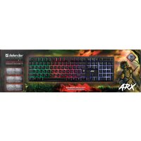 Клавиатура Defender Arx GK-196L RU