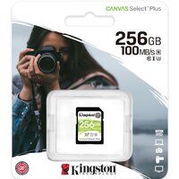 Карта памяти Kingston Canvas Select Plus SDXC 256GB