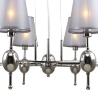 Подвесная люстра Escada Elegy 2106/8S E14*40W Nickel