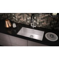 Кухонная мойка ZorG Zerox 74 U / IF Zurinox Steel