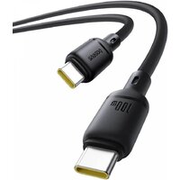 Кабель Baseus Silky Series Fast Charging Cable 100W USB Type-C - USB Type-C (2 м, черный)