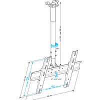 Кронштейн для телевизора Holder PR-101 (белый)