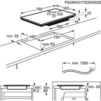 Варочная панель Electrolux EIV83443BW
