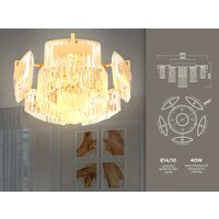 Припотолочная люстра Ambrella light TR TR5093