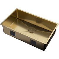 Кухонная мойка ZorG Zerox 74 U / IF PVD Gold