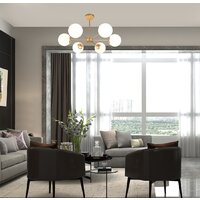 Люстра средней высоты Escada 2110/6P Champagne