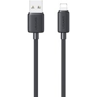 Кабель Usams US-SJ694 USB Type-A - Lightning (2 м, черный)