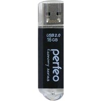 USB Flash Perfeo E01 16GB (черный)