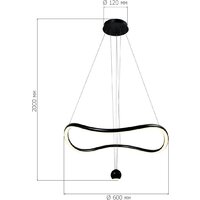 Припотолочная люстра ST Luce SL6209.403.35