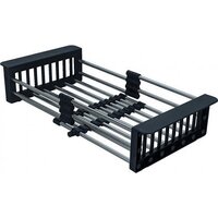 Кухонная мойка Marblan Comfort 60 (серый, с сифоном и колландером)