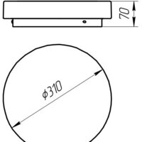 Припотолочная люстра Arte Lamp Aqua-tablet LED A6836PL-1WH