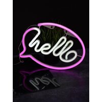Ночник ILikeGift Hello inscription 151-2022092