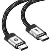 Кабель Atomic 30.398 USB Type-C - USB Type-C (1.2 м, черный)