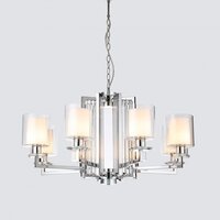 Подвесная люстра iLamp King RM6201-8 CR+CL