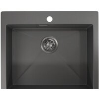 Кухонная мойка Granula GR-5951 (графит матовый)