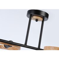 Люстра средней высоты Ambrella light Traditional TR8248/4 BK/LWD