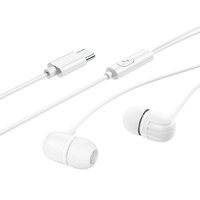 Наушники Borofone BM77 USB Type-C (белый)