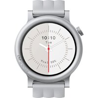 Умные часы CMF Watch 3 Pro (светло-серый, серый силиконовый ремешок)