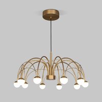 Подвесная люстра Евросвет Ragno 90030/10 LED (золото, 4000К)