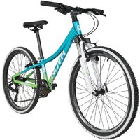 Велосипед Novatrack Katrina 7.V 24 р.10 2025 24AHV.KATRINA.10GBL5 (салатовый/голубой)