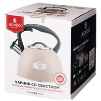 Чайник со свистком Agness 907-256