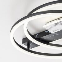 Светильник Escada 10252/2 LED (черный/белый мрамор)