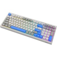 Клавиатура Ritmix RKB-598BL (серый/белый)
