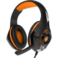 Наушники CrownMicro CMGH-102T USB (оранжевый)