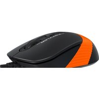 Мышь A4Tech Fstyler FM10 (черный/оранжевый)