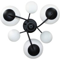 Подвесная люстра Элетех Тефия 261 НСБ 01-6х40-101 1005405126 (черный)
