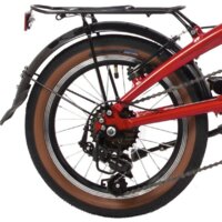 Велосипед Novatrack Town 2024 16AFV.TOWN.RD4 (красный)