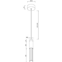 Подвесная люстра Moderli Ran V10895-PL