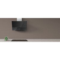 Кухонная вытяжка Krona Inga 600 push button (черный/нержавеющая сталь)