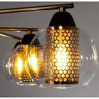 Люстра средней высоты Arte Lamp Manchester A7045PL-8BK