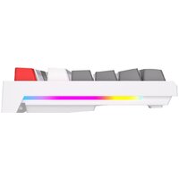 Клавиатура Royal Kludge RK-R87 RGB (белый, RK Blue)