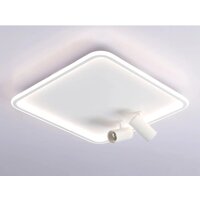 Припотолочная люстра Ambrella light Comfort FL5114/1+2 WH (белый)