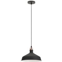 Подвесная люстра ЭРА PL2 BK/RC Б0037413
