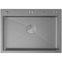 Кухонная мойка ARFEKA ECO AR 700*500 POP-UP SATIN DECOR