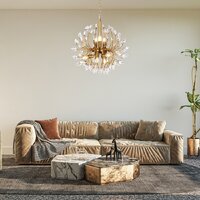 Подвесная люстра Escada 486/9PL (золото)
